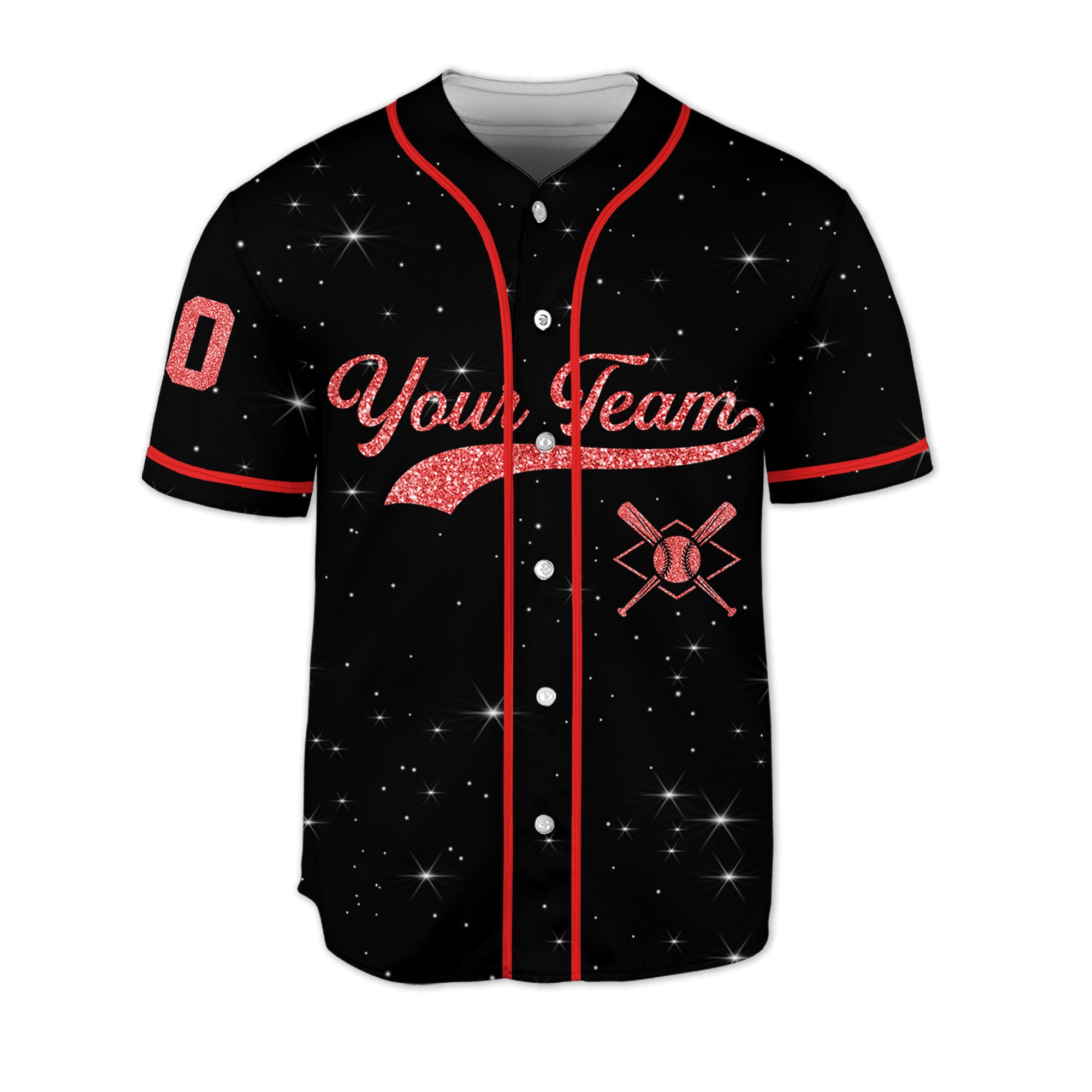 Personalized-Team-Name-Number-Custom-Collection-Red