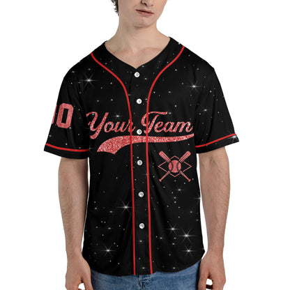 Personalized-Team-Name-Number-Custom-Collection-Red