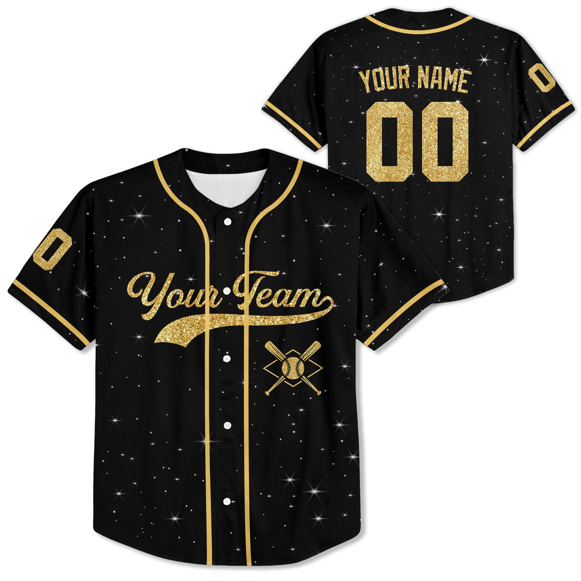 Personalized-Team-Name-Number-Custom-Collection-Yellow