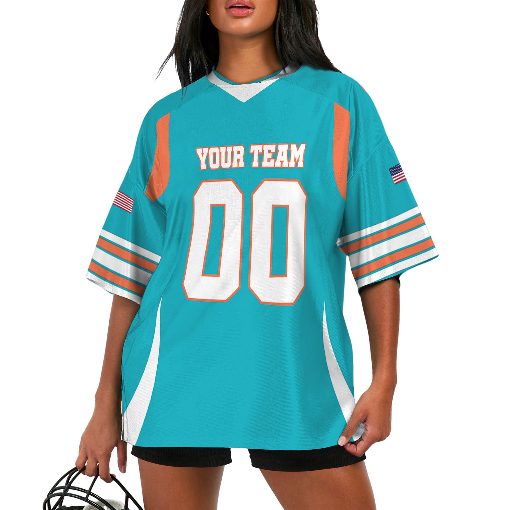 personalized-team-super-star-sport-blue-dolphin-football-jersey-i3-9658