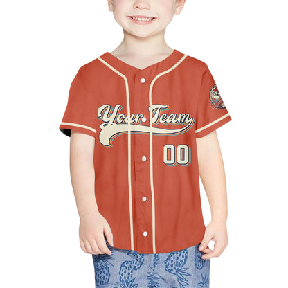 Personalized-Vintage-Team-Name-And-Number-Custom-Collection-Red