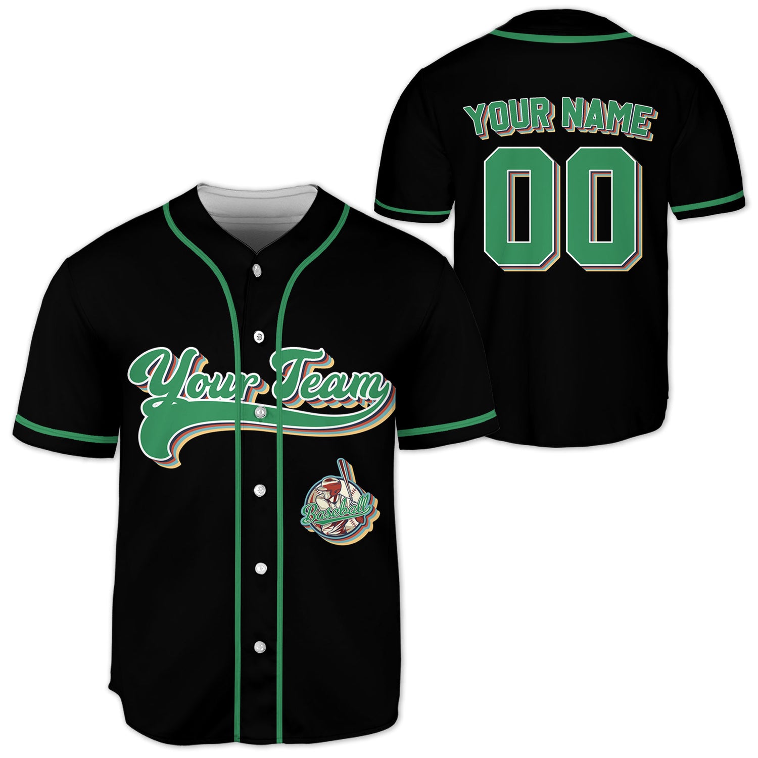 Personalized-Vintage-Team-Name-Custom-Collection-Black