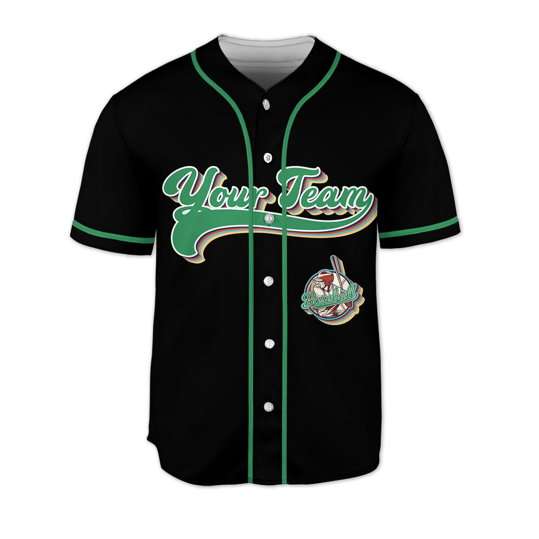 Personalized-Vintage-Team-Name-Custom-Collection-Black