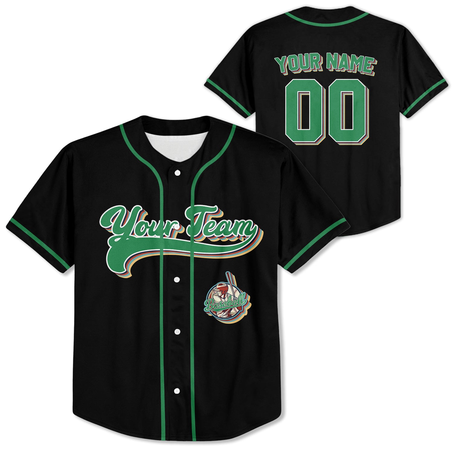 Personalized-Vintage-Team-Name-Custom-Collection-Black