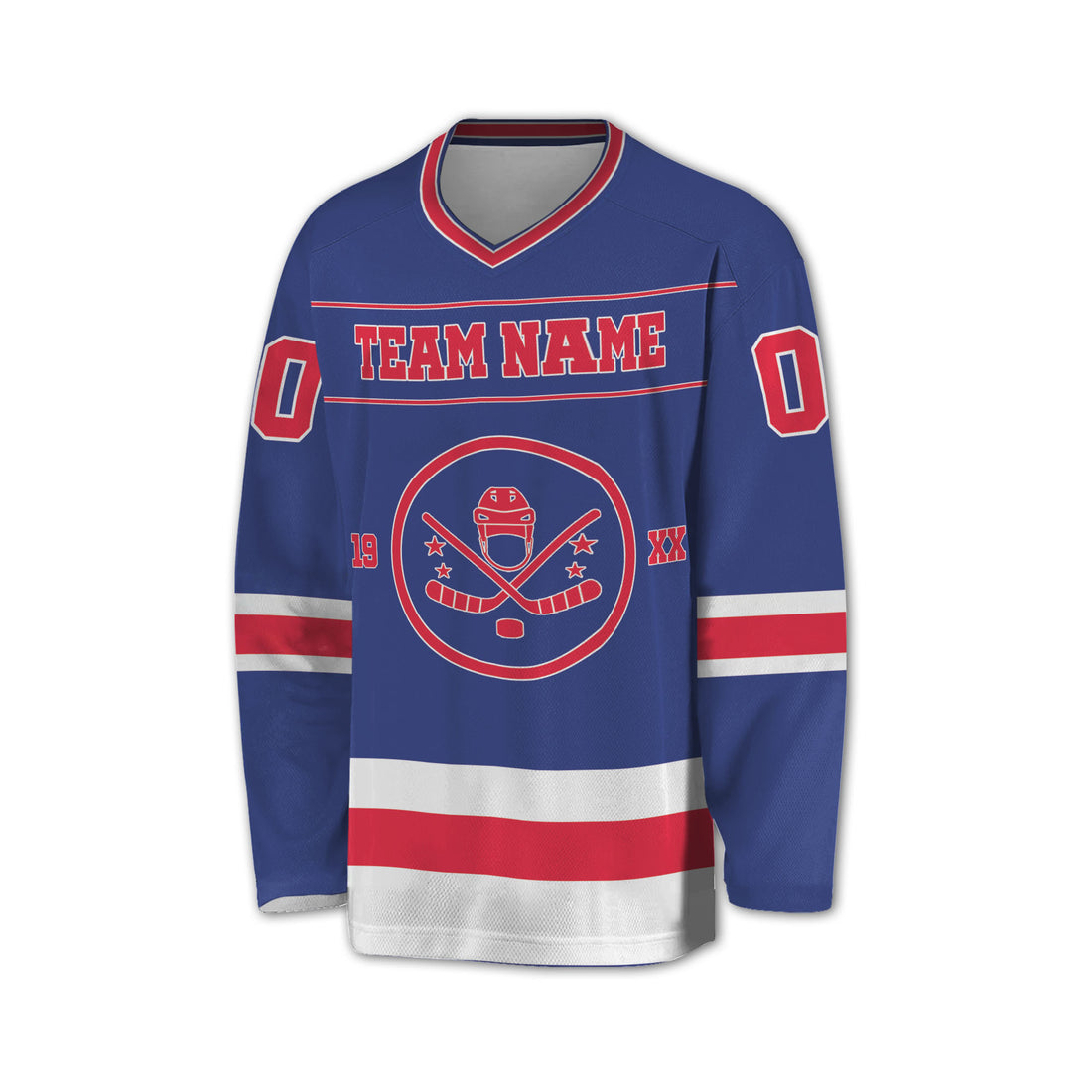 personalized-famous-hockey-jersey-team-est-blue-and-red-nyr-i3-9649