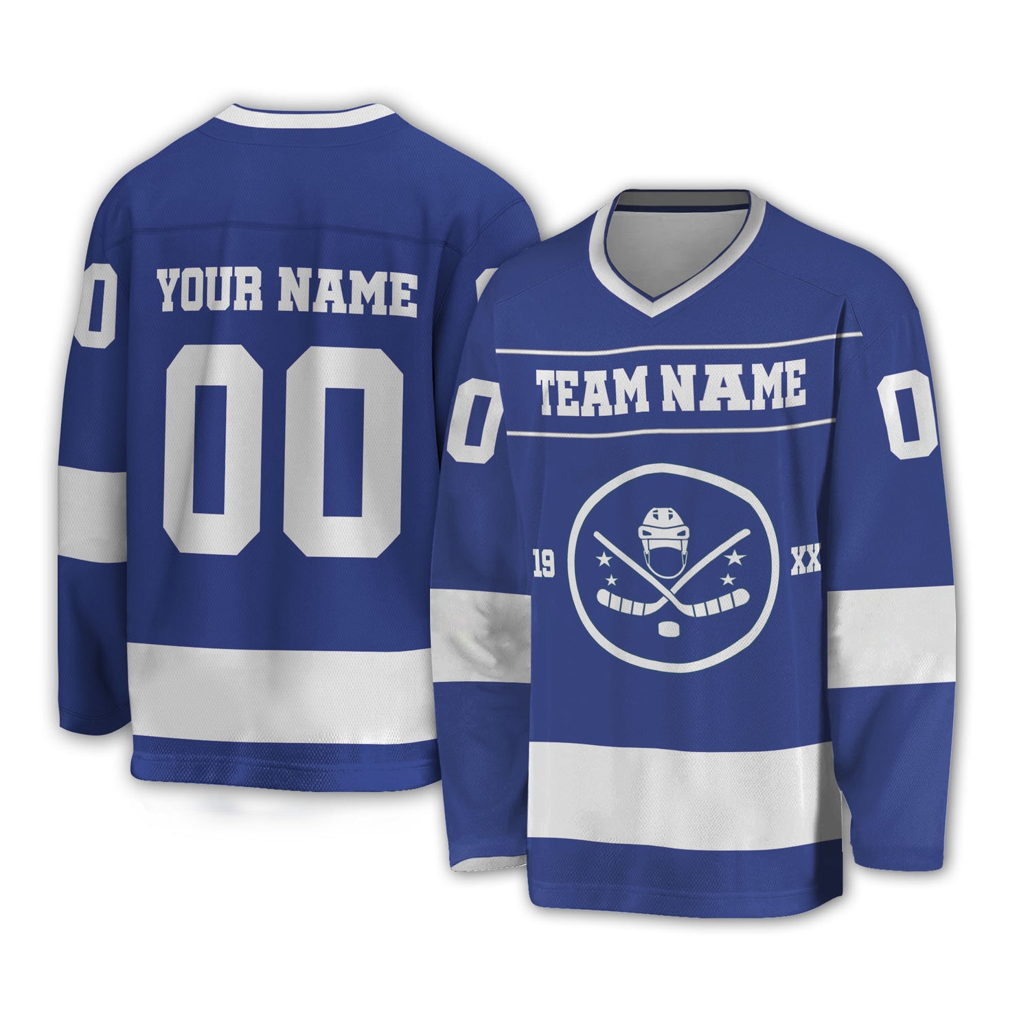 personalized-famous-hockey-jersey-team-est-blue-and-white-tbl-i3-7158
