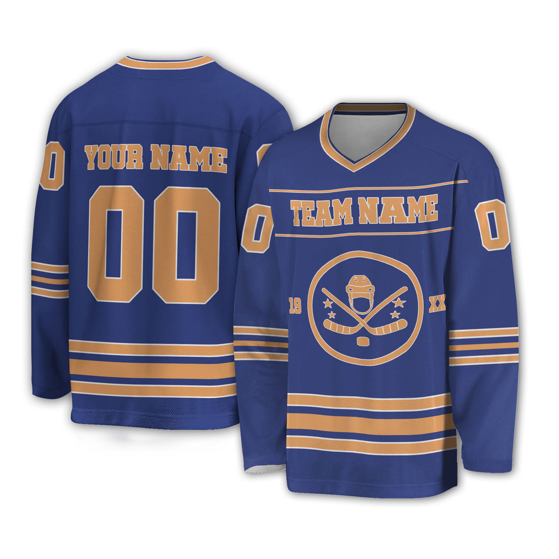 personalized-famous-hockey-jersey-team-est-blue-and-yellow-bs-i3-5571