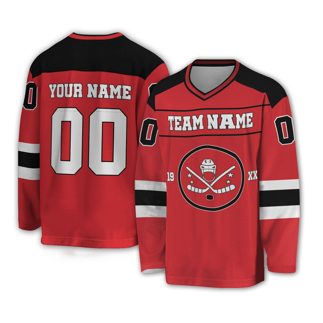 personalized-famous-hockey-jersey-team-est-red-and-black-njd-i3-4274