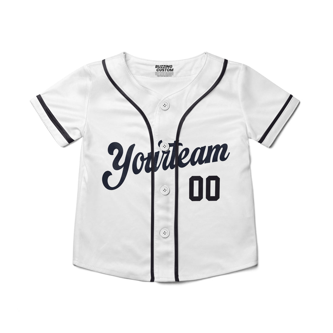 Personalized famous team DT sport classic white baseball jersey VDD04