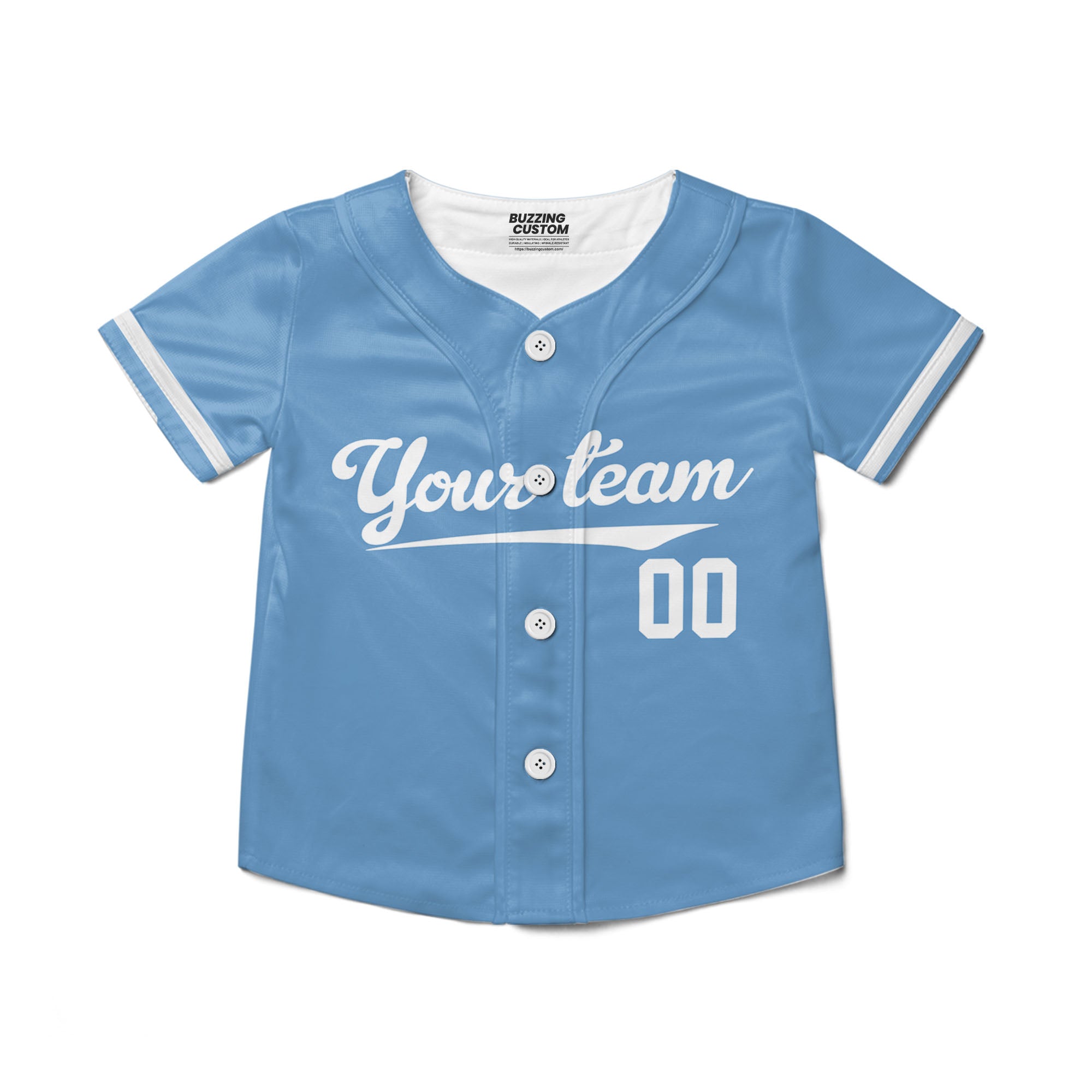 Personalized famous team KC royal sport classic light blue baseball jersey VDD04