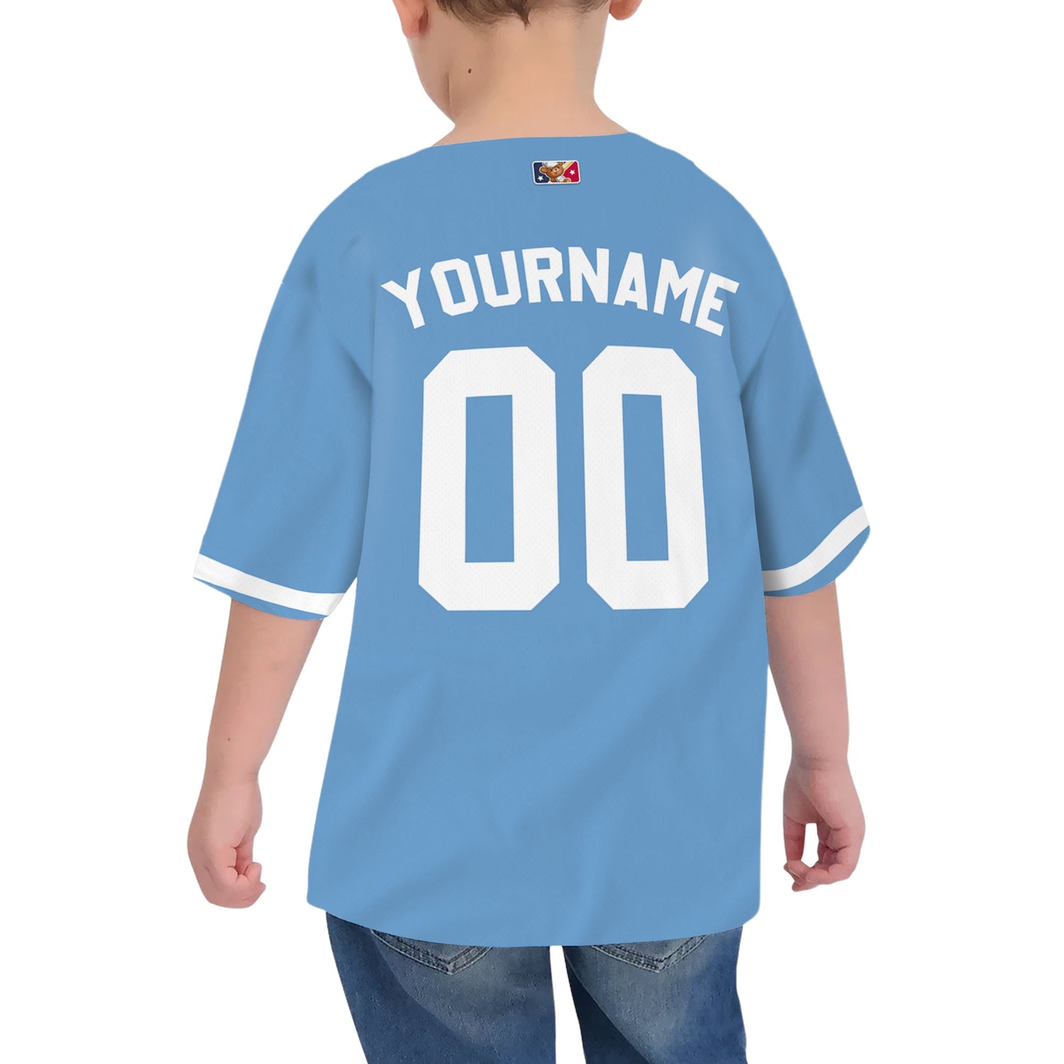 Personalized famous team KC royal sport classic light blue baseball jersey VDD04