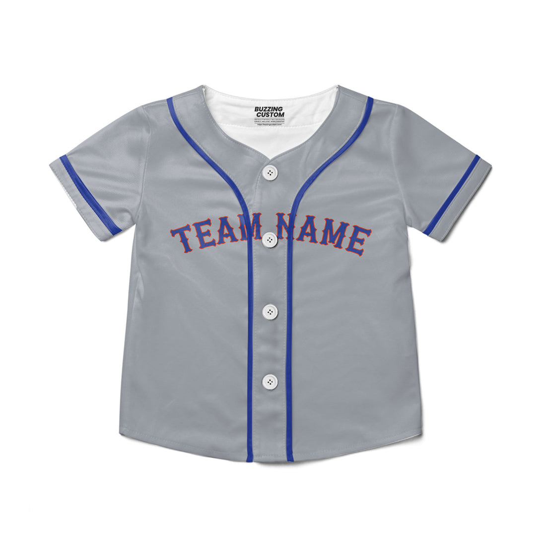 Personalized famous team NYM sport classic gray baseball jersey VDD04