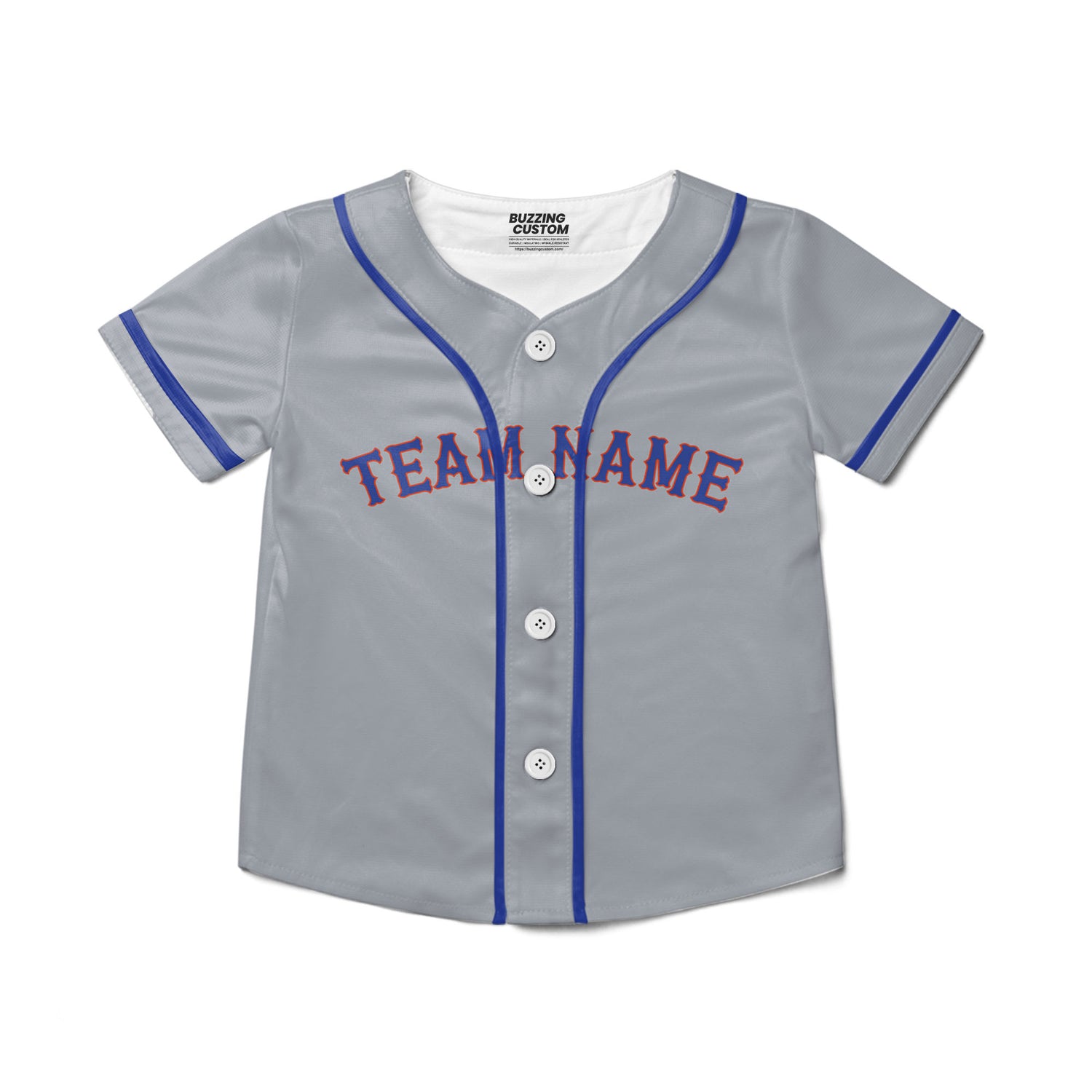 Personalized famous team NYM sport classic gray baseball jersey VDD04
