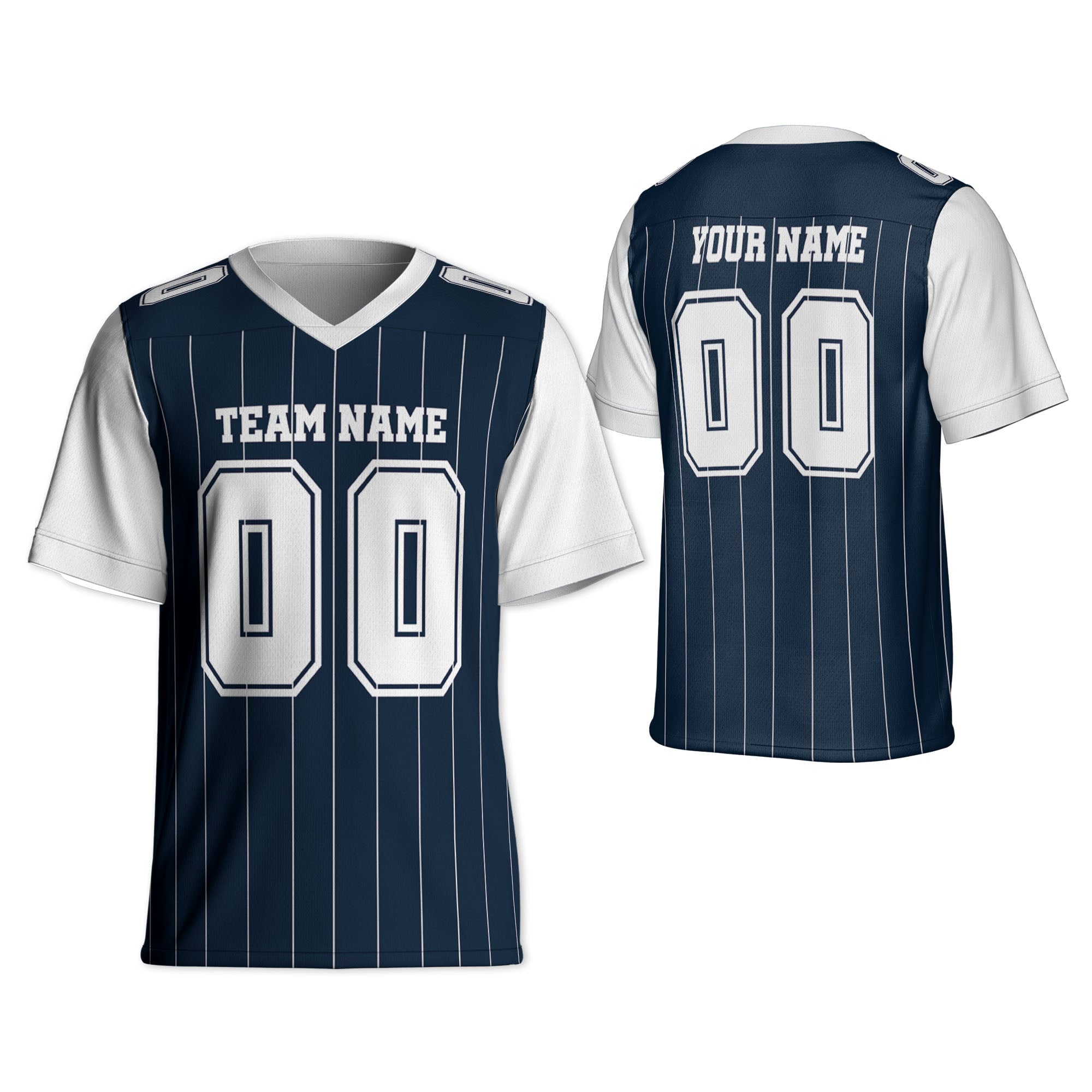 personalized-football-team-dallas-navy-and-white-sleeve-thin-stripes-dc-ca02-9781