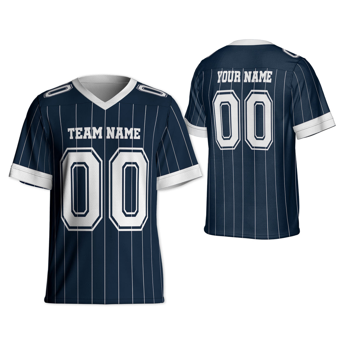 personalized-football-team-dallas-navy-and-white-thin-stripes-dc-ca02-3536