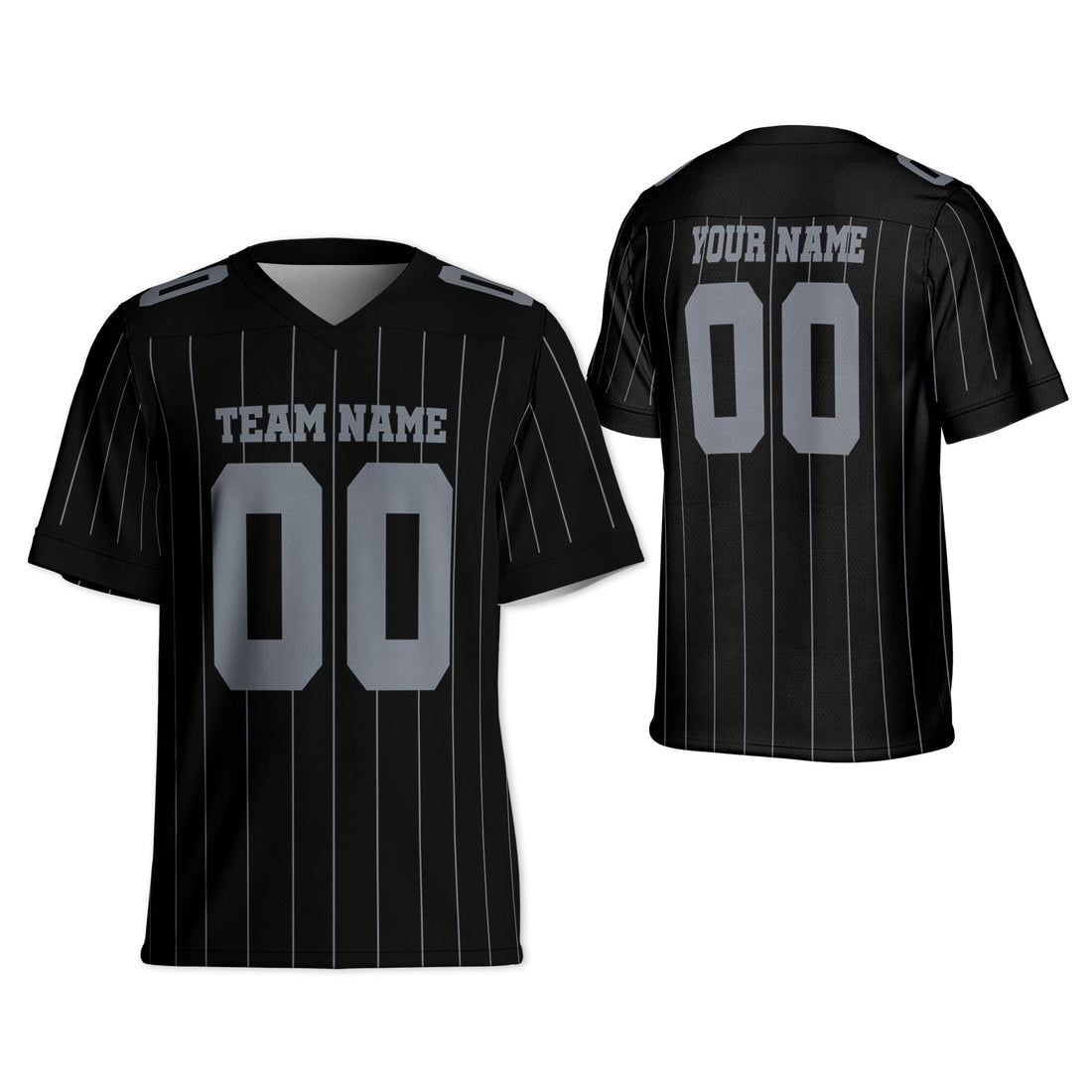 personalized-football-team-las-vergas-black-and-white-thin-stripes-lar-ca02-9547