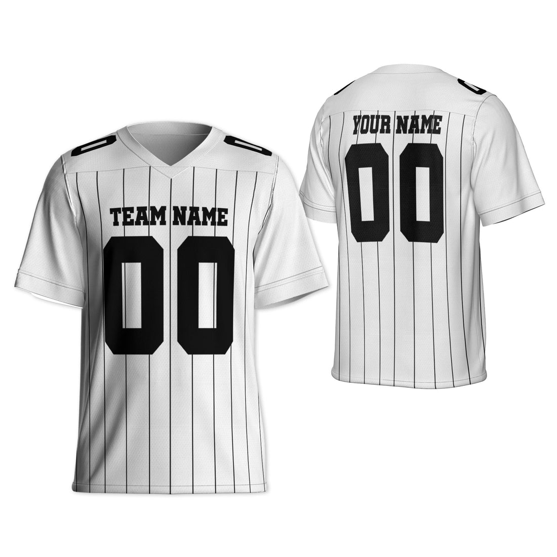 personalized-football-team-las-vergas-white-and-black-sleeve-thin-stripes-lar-ca02-7458