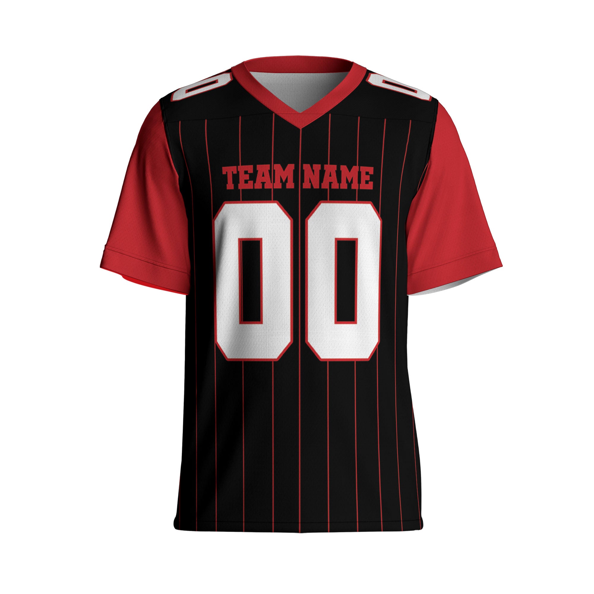 personalized-football-team-atlanta-black-and-red-sleeve-thin-stripes-af-ca02-4697