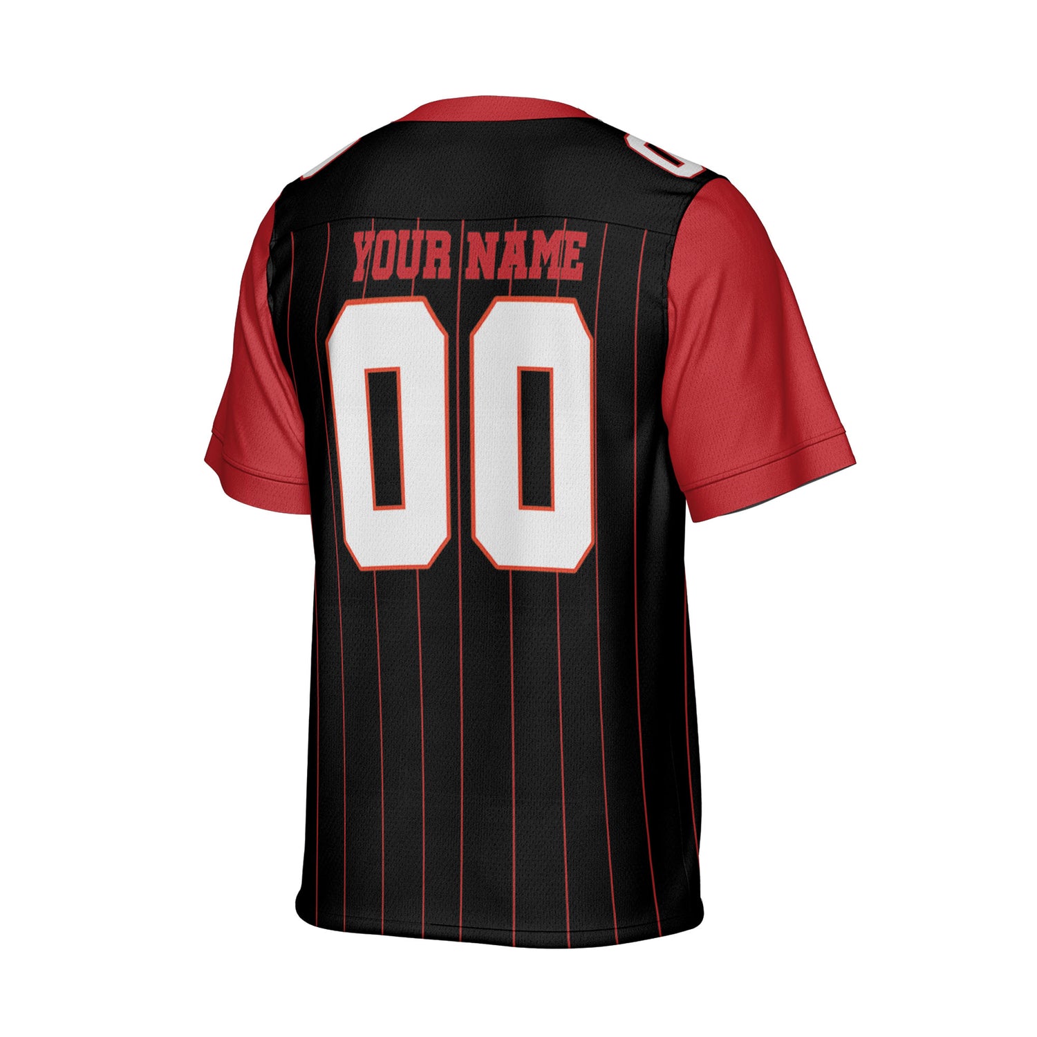 personalized-football-team-atlanta-black-and-red-sleeve-thin-stripes-af-ca02-4697