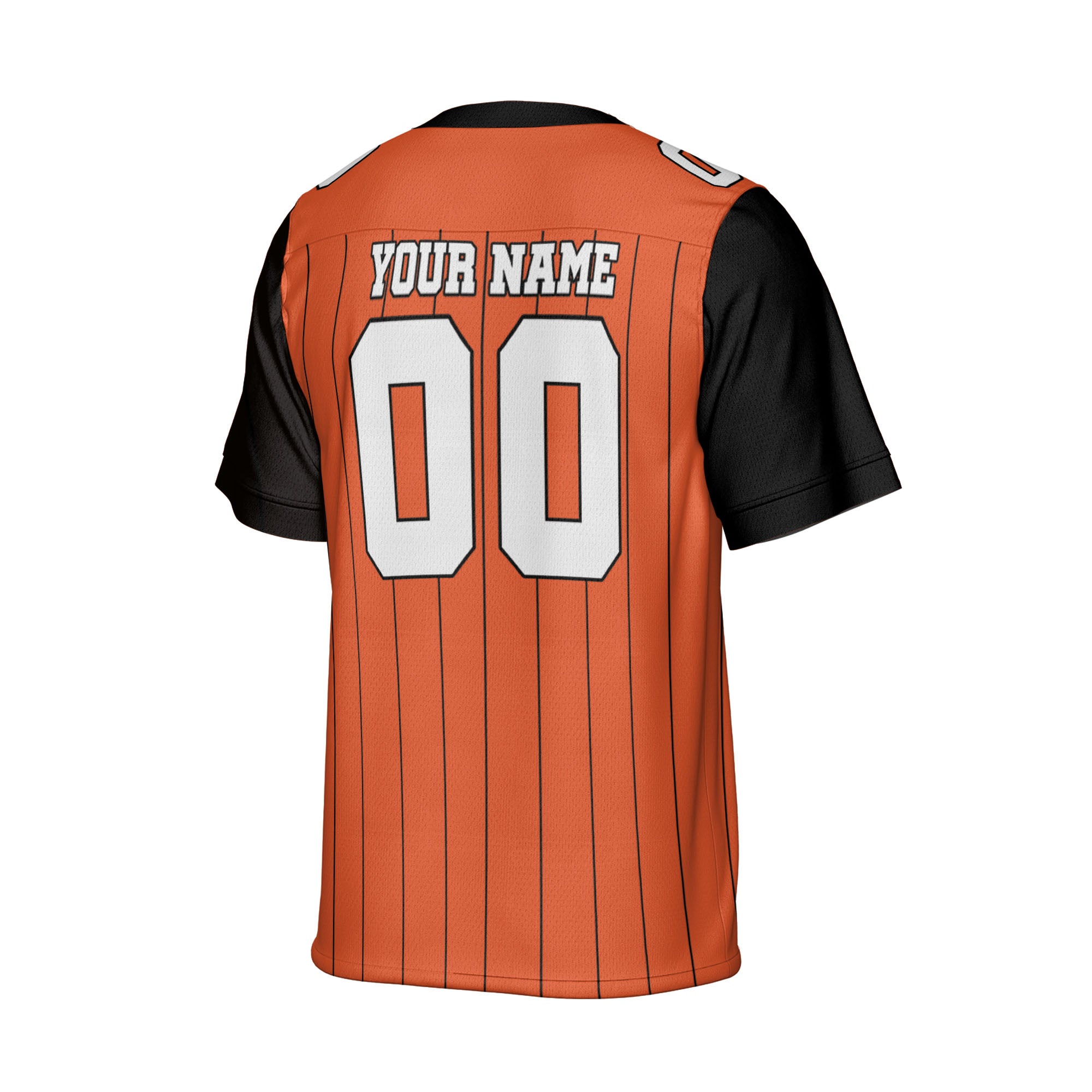 personalized-football-team-cincinnati-orange-and-black-sleeve-thin-stripes-cb-ca02-7487