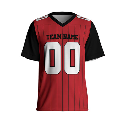 personalized-football-team-gieorgia-red-and-black-sleeve-thin-stripes-gb-ca02-1202