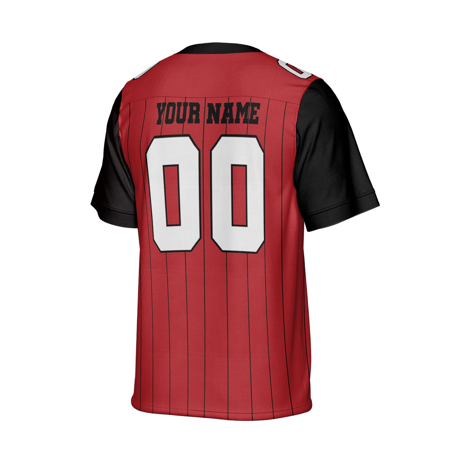 personalized-football-team-gieorgia-red-and-black-sleeve-thin-stripes-gb-ca02-1202