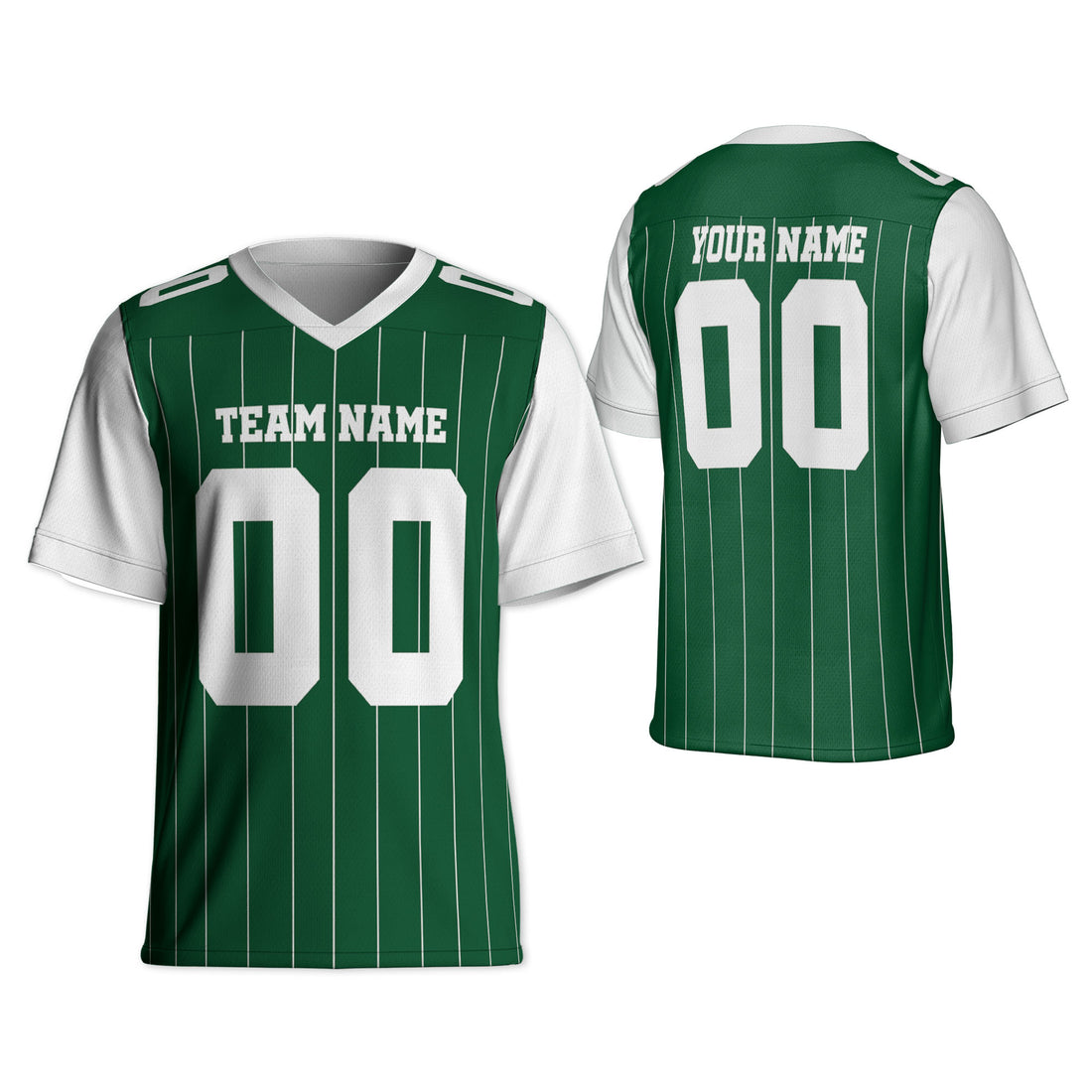 personalized-football-team-new-york-green-and-white-sleeve-thin-stripes-nyj-ca02-2701