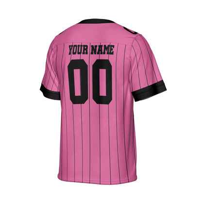 personalized-football-team-pink-and-black-thin-stripes-ca02-9073