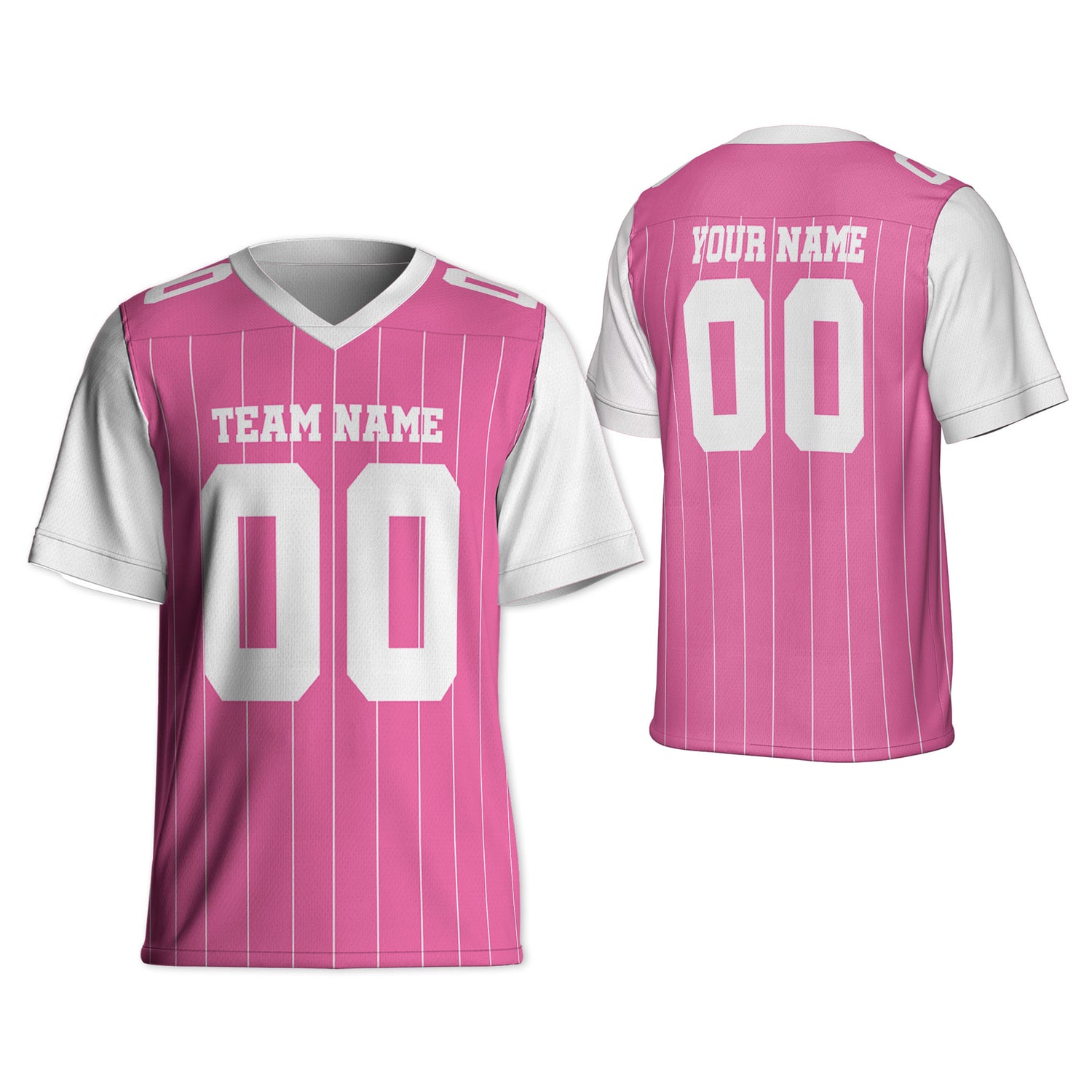 personalized-football-team-pink-and-white-sleeve-thin-stripes-ca02-5211