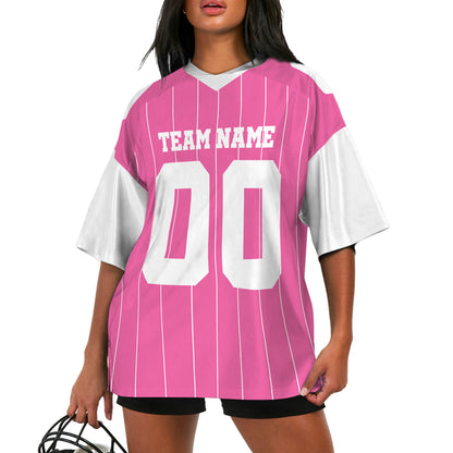 personalized-football-team-pink-and-white-sleeve-thin-stripes-ca02-5211