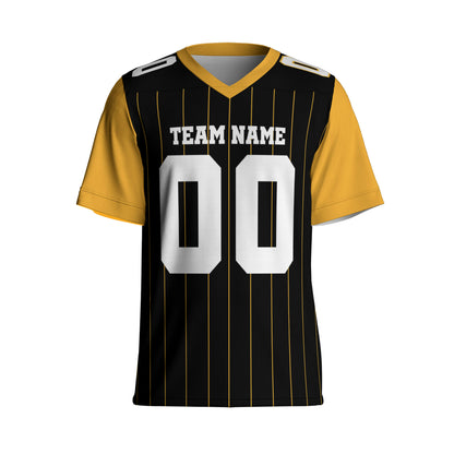 personalized-football-team-pittsburgh-black-and-yellow-sleeve-thin-stripes-ps-ca02-1403