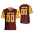 personalized-football-team-washington-burgundy-and-gold-sleeve-thin-stripes-wc-ca02-1495