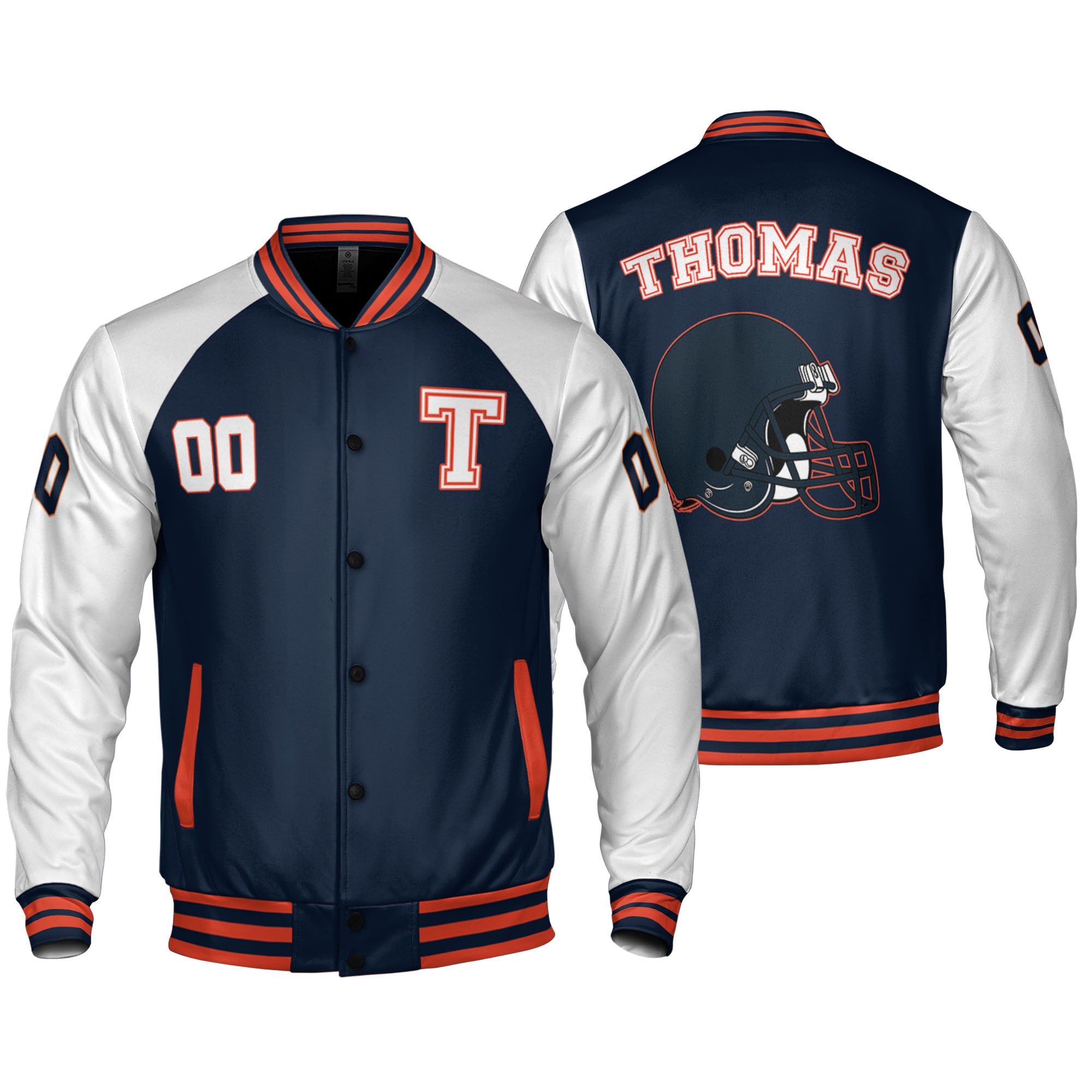 personalized-name-and-helmet-football-varsity-jacket-black-white-and-orange-cb-vdd03-9943