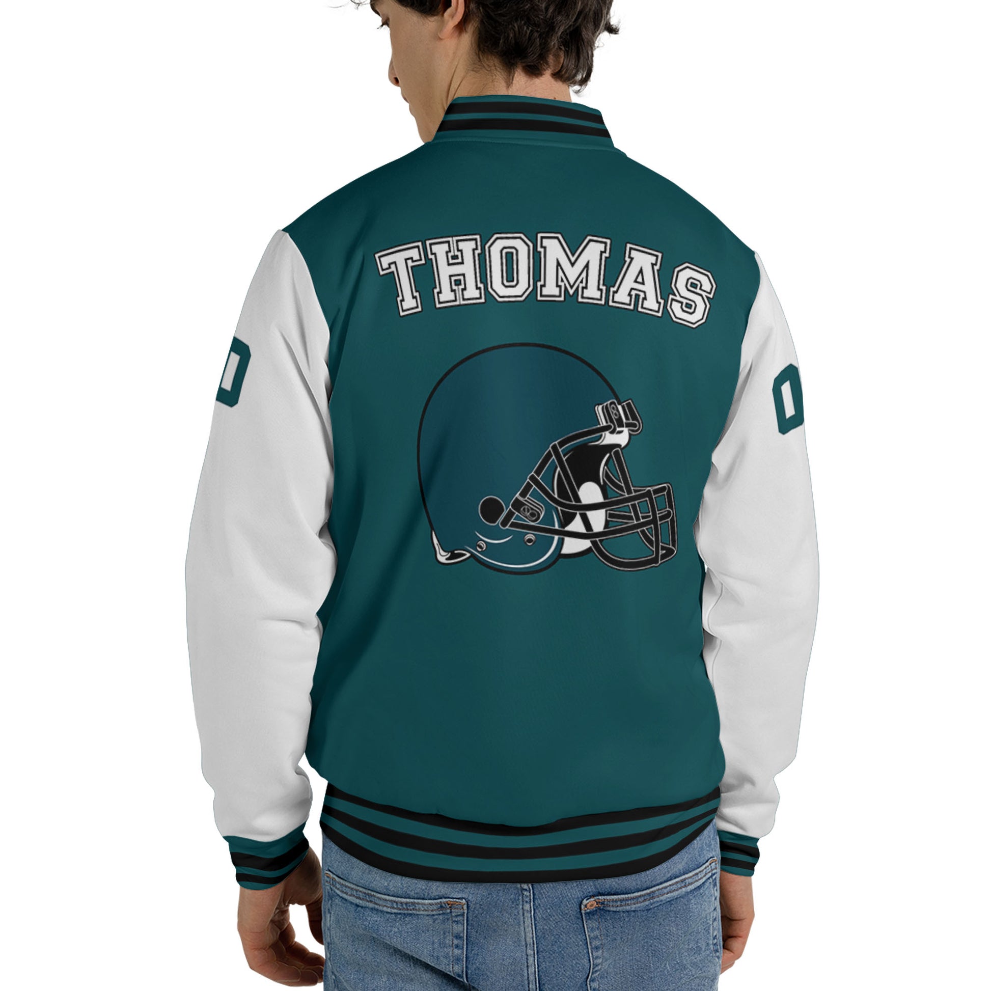 personalized-name-and-helmet-football-varsity-jacket-green-and-black-pe-vdd03-5649