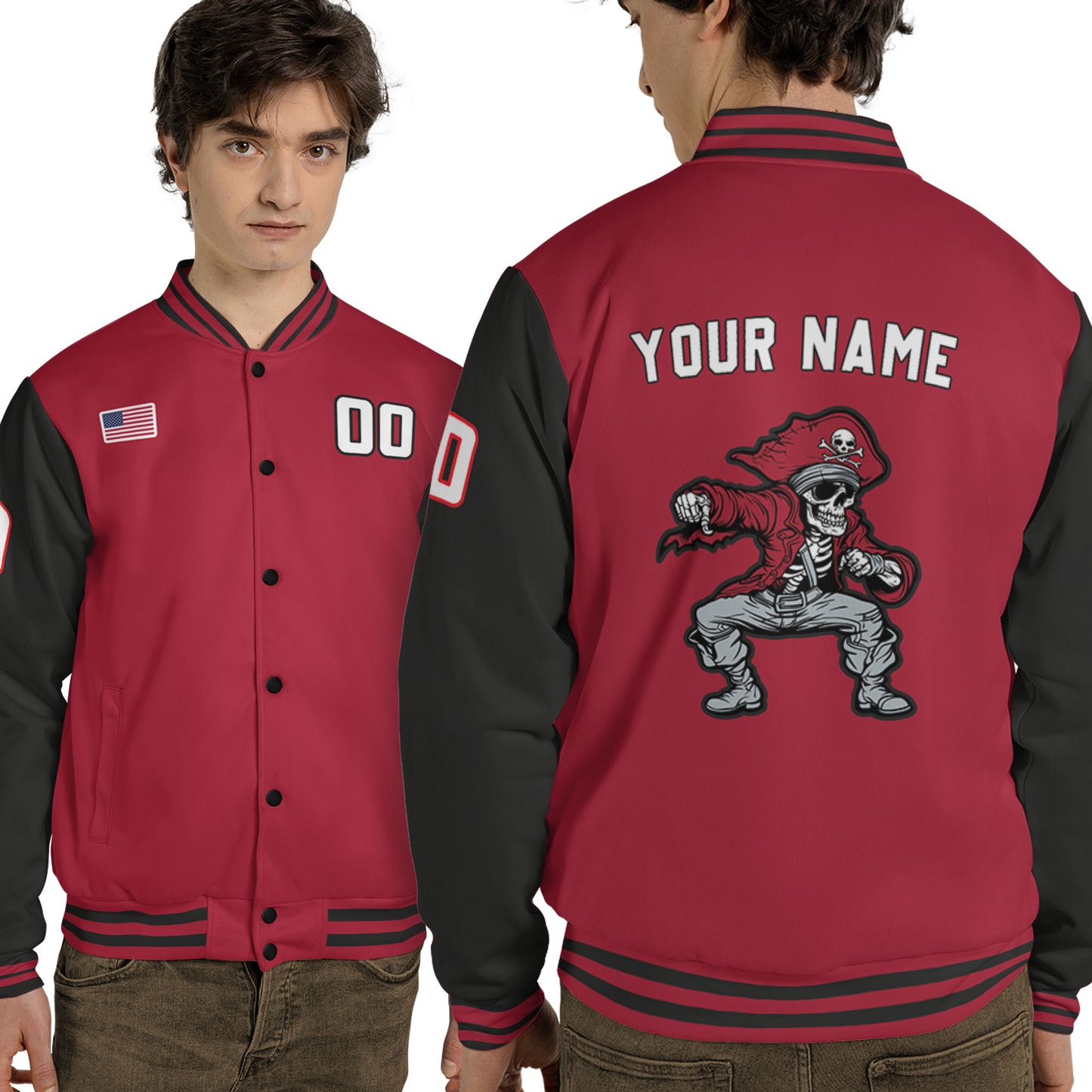 personalized-red-black-tp1-varsity-team-i2-9117