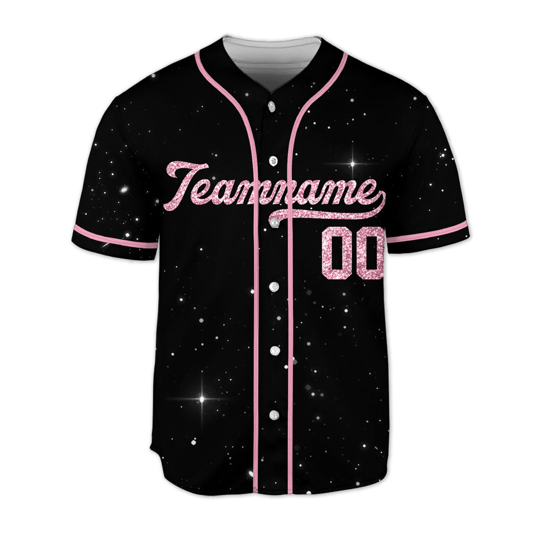 Pink-Style-Personalized-Team-Name-And-Number-Custom-Baseball-Jersey-Pink-Collection