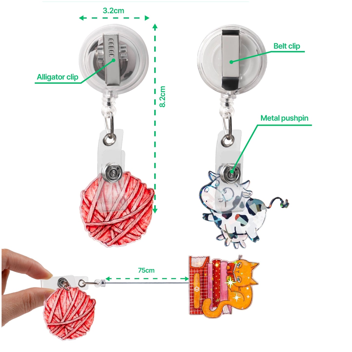 Pharmacy Fuel by Coffee Badge Reel