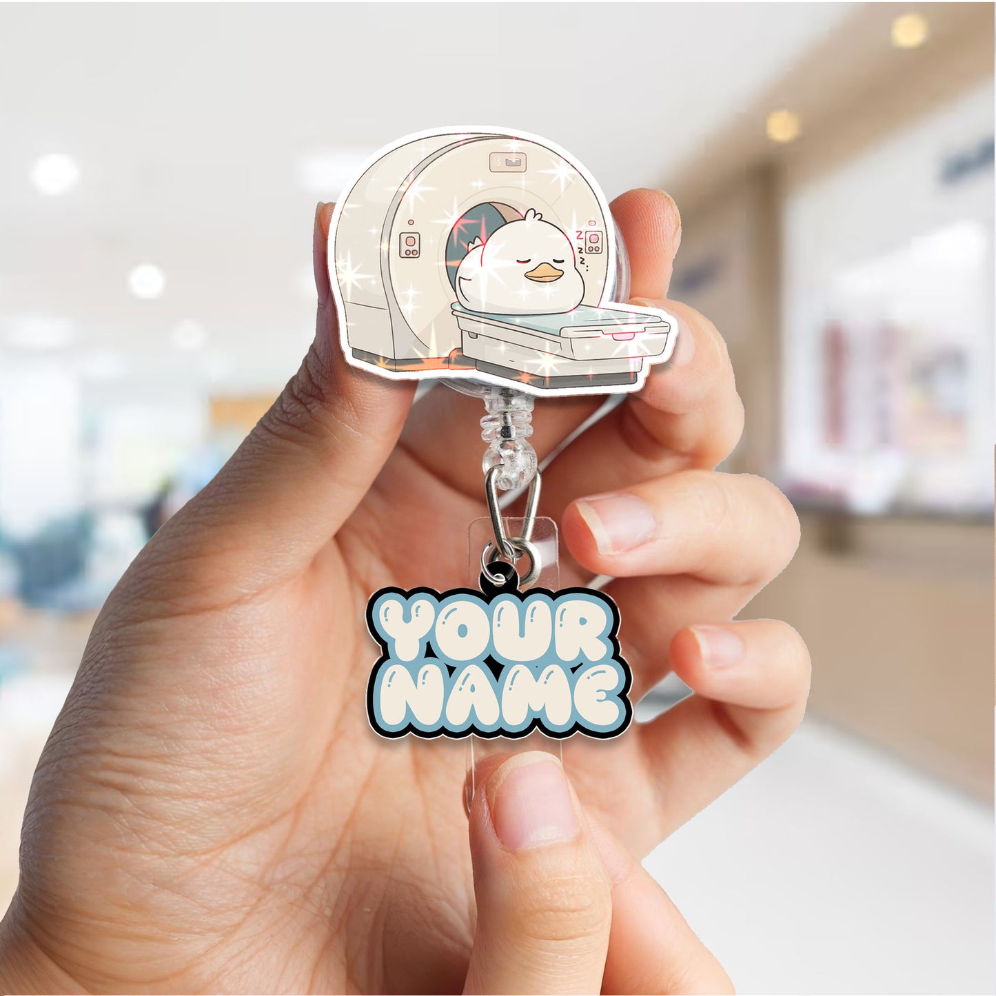 X-Ray Sleepy Goose Badge Reel