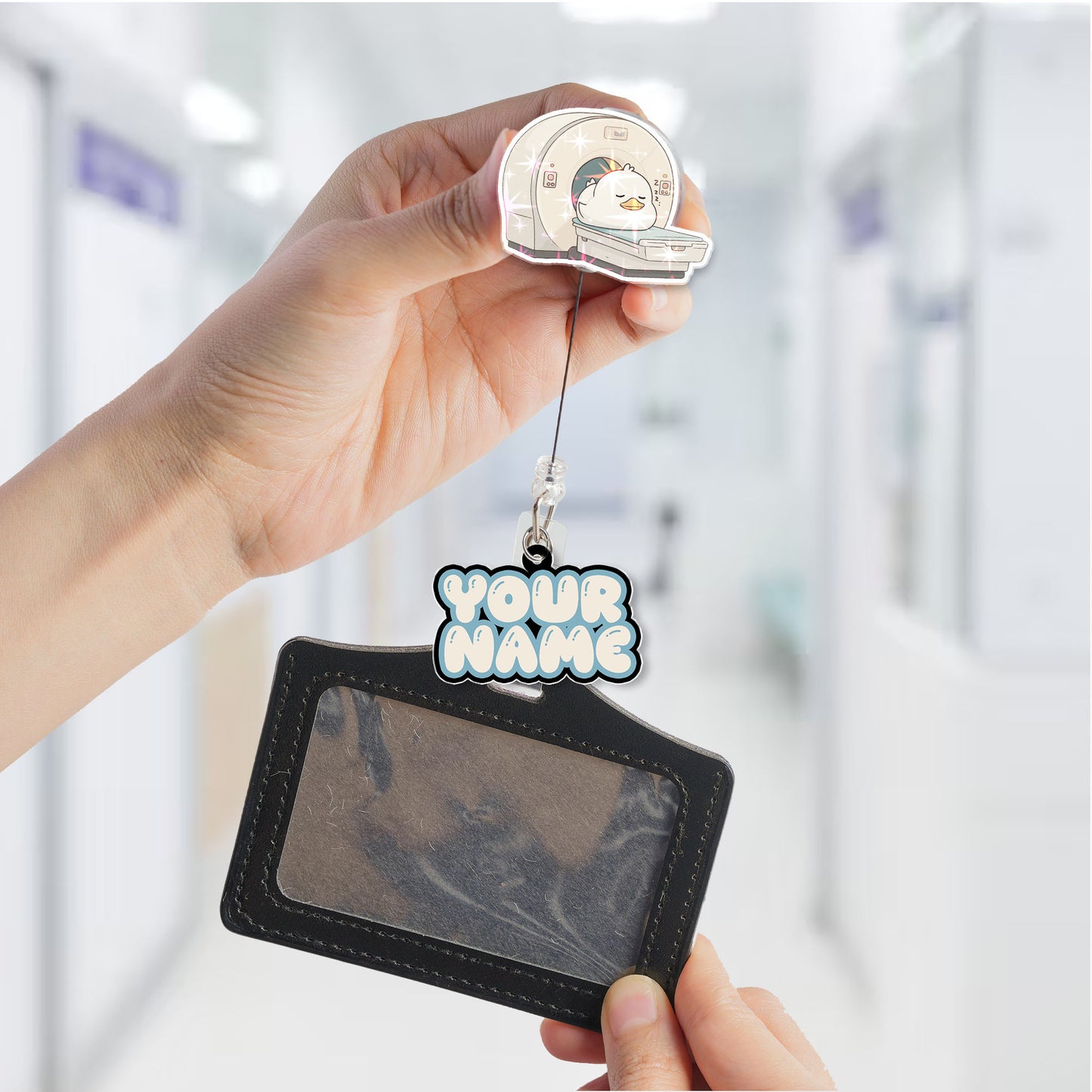 X-Ray Sleepy Goose Badge Reel