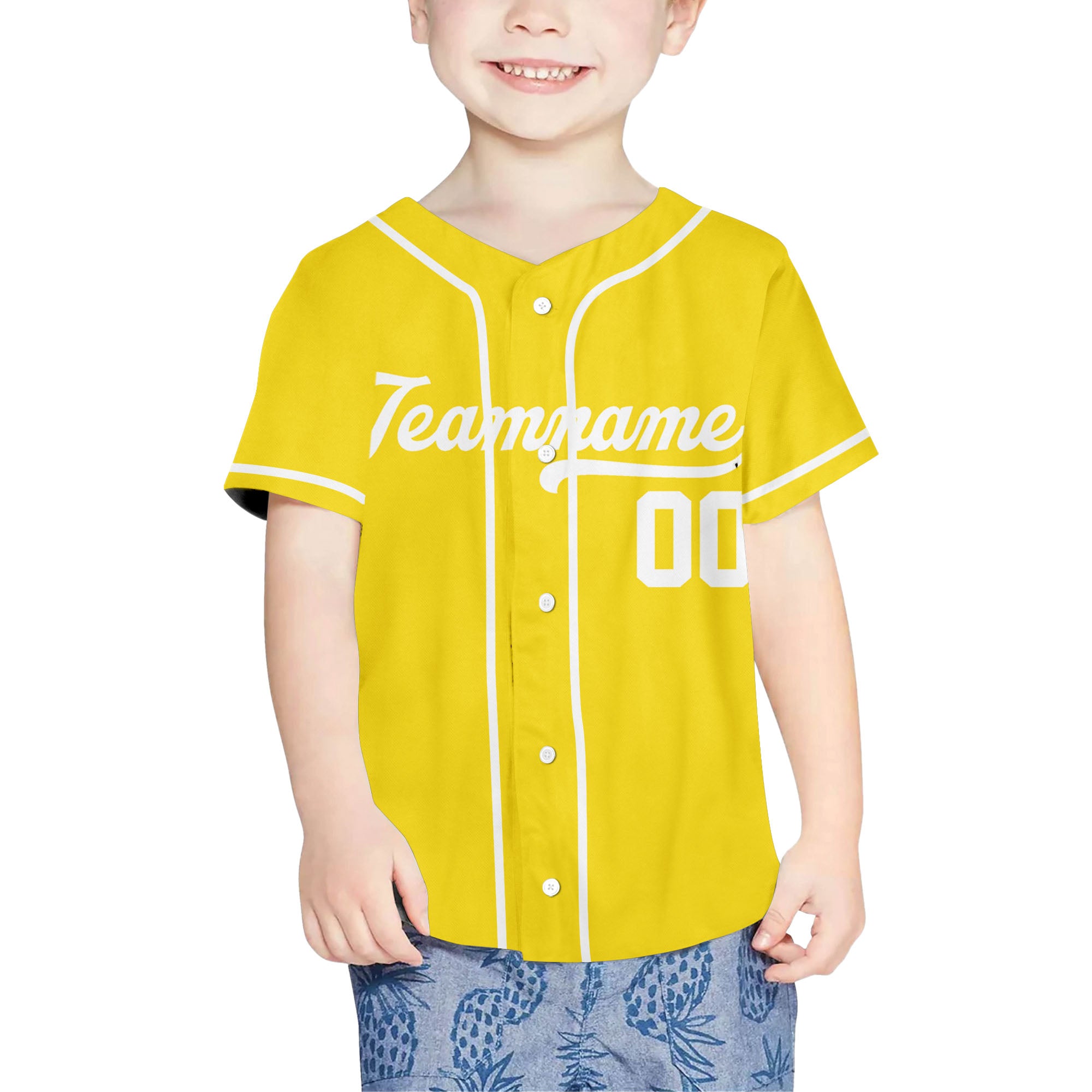 Yellow-Colors-Baseball-Jersey-Sports-Team-Personalized-Jersey