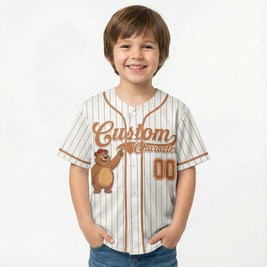 Custom All Characters Baseball Jersey