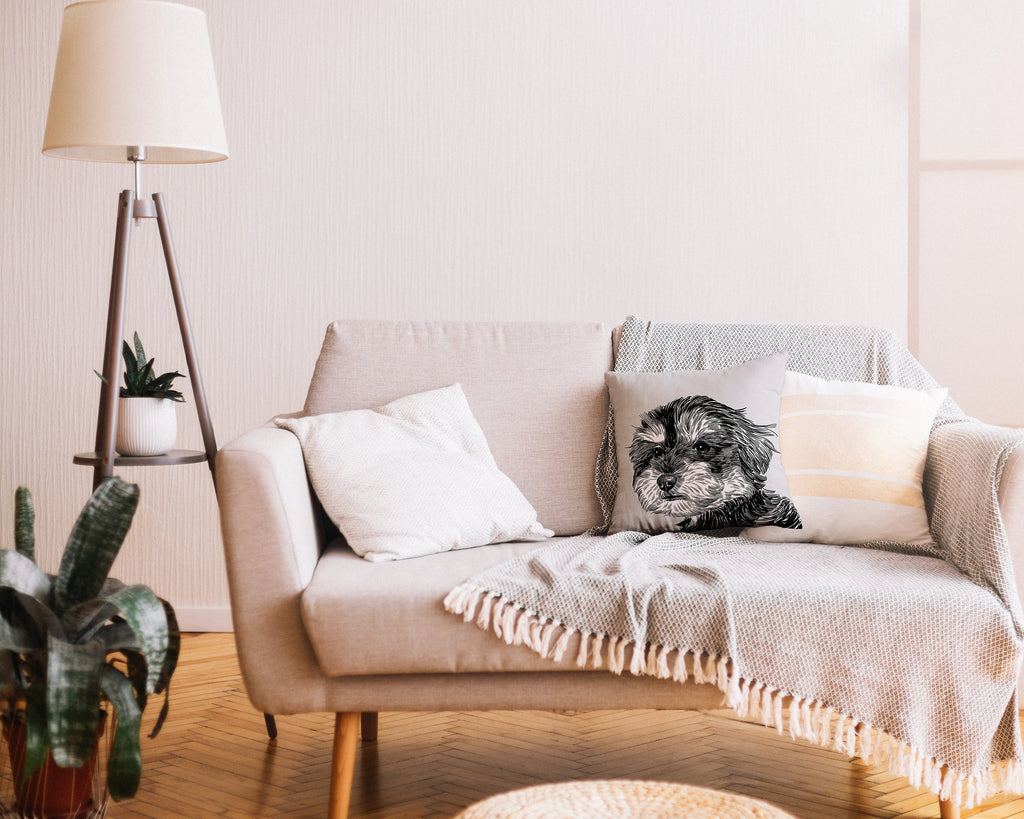 Custom Dog Pillow, Personalized Dog Pillow, Custom Pet Pillow, Cat Pillow Cover, Pet Memorial, Pet Loss Gift, Dog Lovers Gift, Dog Memorial