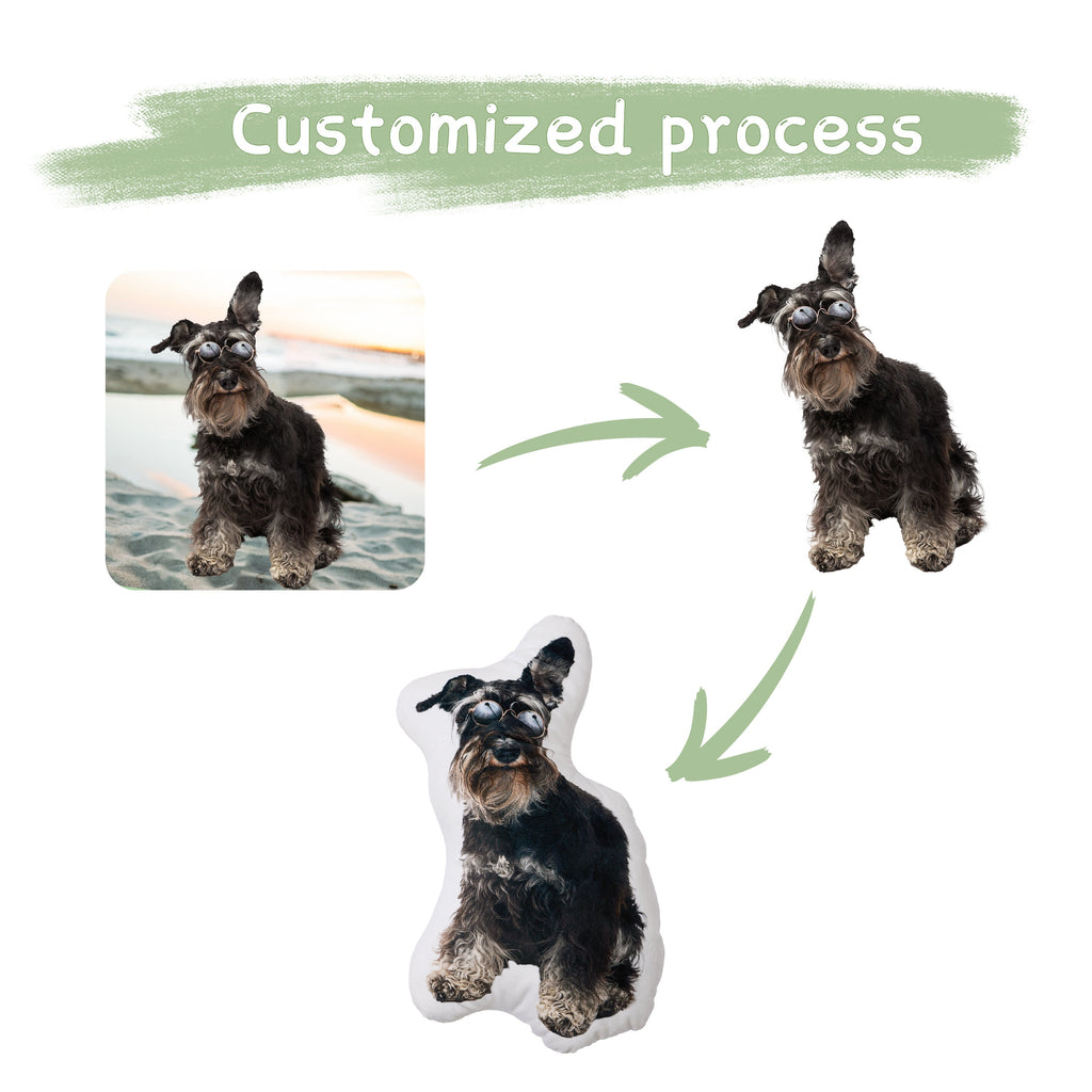 Personalized pet pillow, custom animal decorative pillow, dog and cat cushion, pet lover gift, personalized pillow, custom shaped pillow