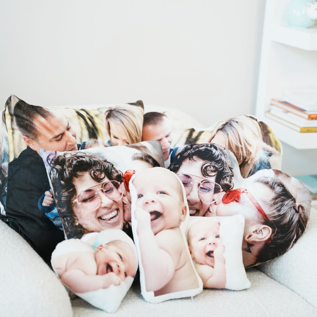 Personalized Human Shape Pillow, Custom Family Pillow, Love Pillow, Heart Pillow, Old People Gift, Gift for Grandma, Hospital Gift