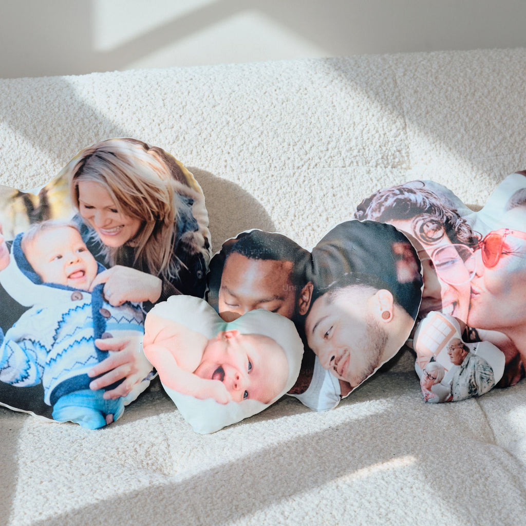 Personalized Human Shape Pillow, Custom Family Pillow, Love Pillow, Heart Pillow, Old People Gift, Gift for Grandma, Hospital Gift
