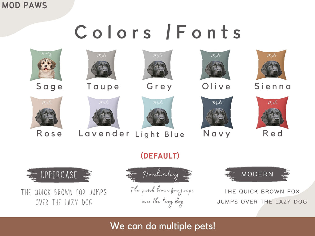 Custom Pet Pillow Using Pet Photo + Name Custom Cat Dog Pillow Personalized Cat Pillows Cases Cat Picture Pillow Pet Picture Pillow