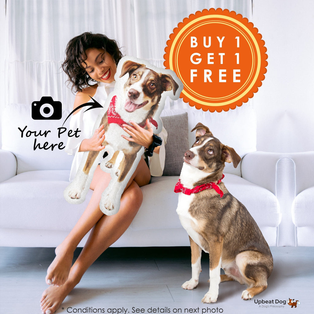 LARGE Custom Pet Pillow, Dog Cat Photo Pillow, Pet Loss, Dorm Gift, Personalized Puppy Kitten Cat Gift, Dog Mom Gift, Soft Double-sided