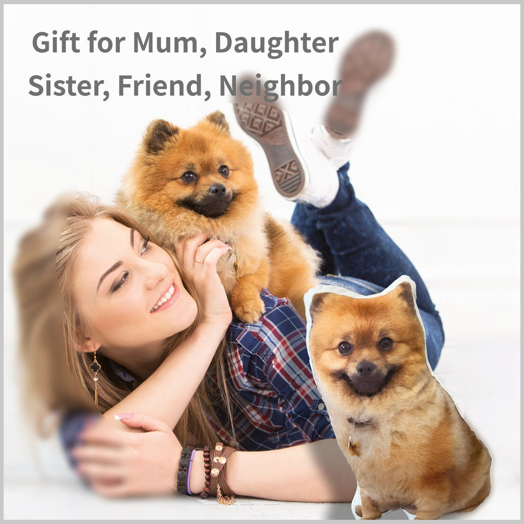 Custom Pet Pillow Personalized Cat Dog Pillow Large Pet Shape Pillow Custom Throw Animal Stuff Pillow Pet Memorial Pillow Pet Photo Cushion