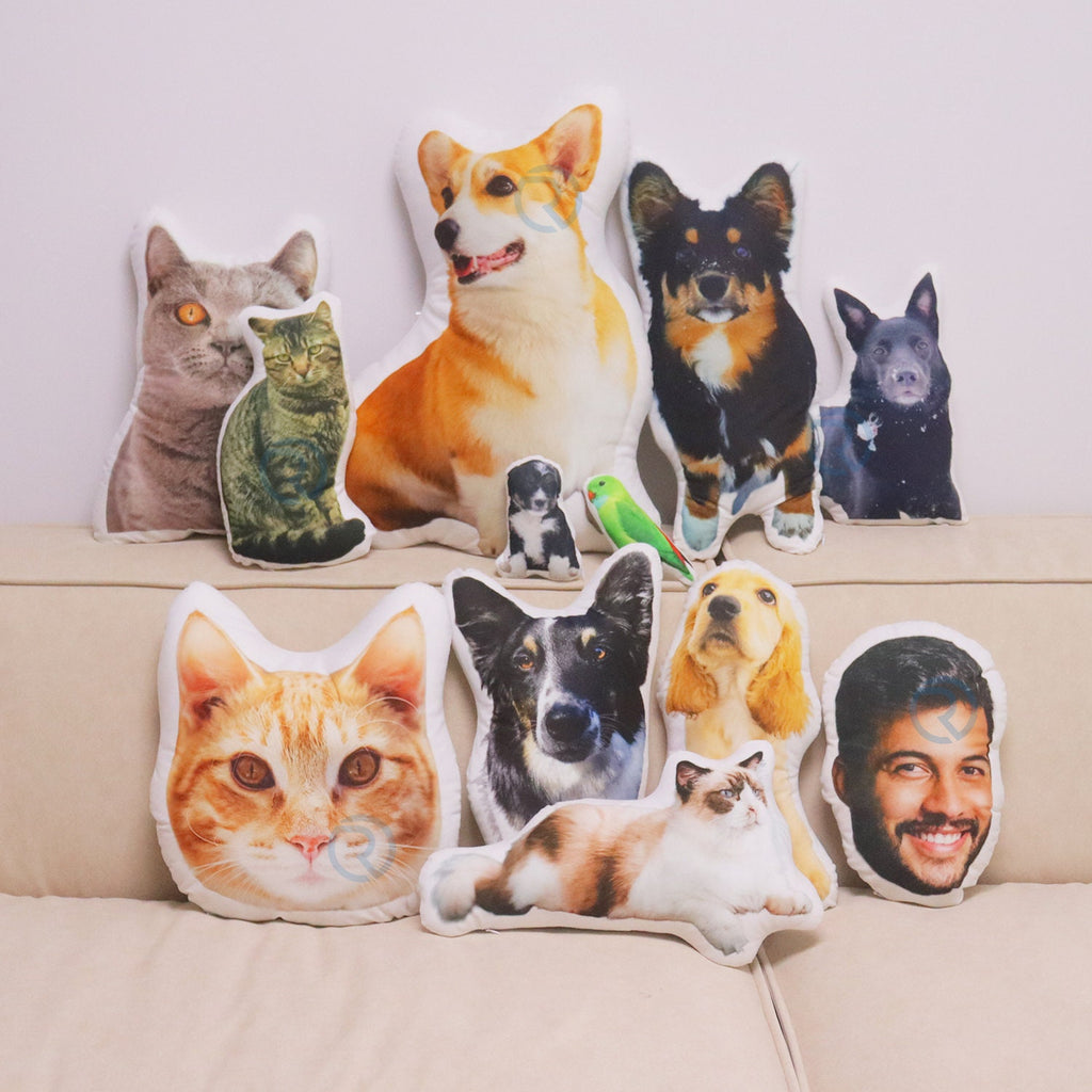 Custom Pet Pillow, Personalized Dog Pillow From Photo, Dog Memorial Gift, 3D Shaped Pillow, Dog Pillow, Cat Pillow, Gifts For Dog