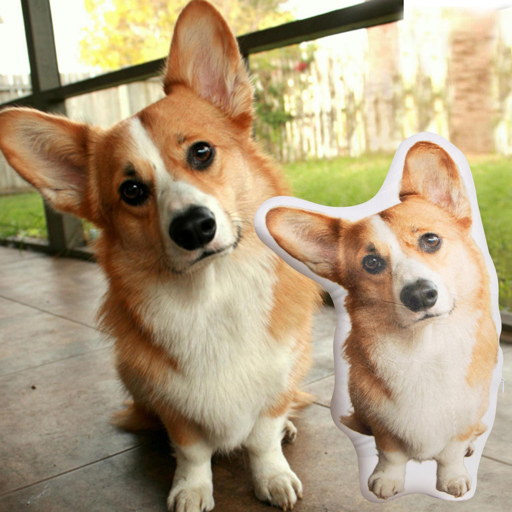 Personalized 3D Pet Pillow Pet Shaped Pillow Dog Throw Pillow Custom Pillow From Photo Double-Sided Print Pillow Pet Lover Pet Memorial Gift